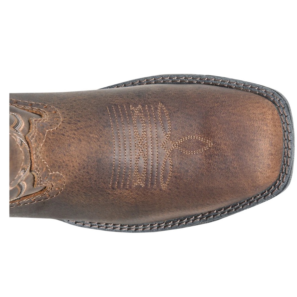 Double H Brown Cowboy Western Boots Square Toe